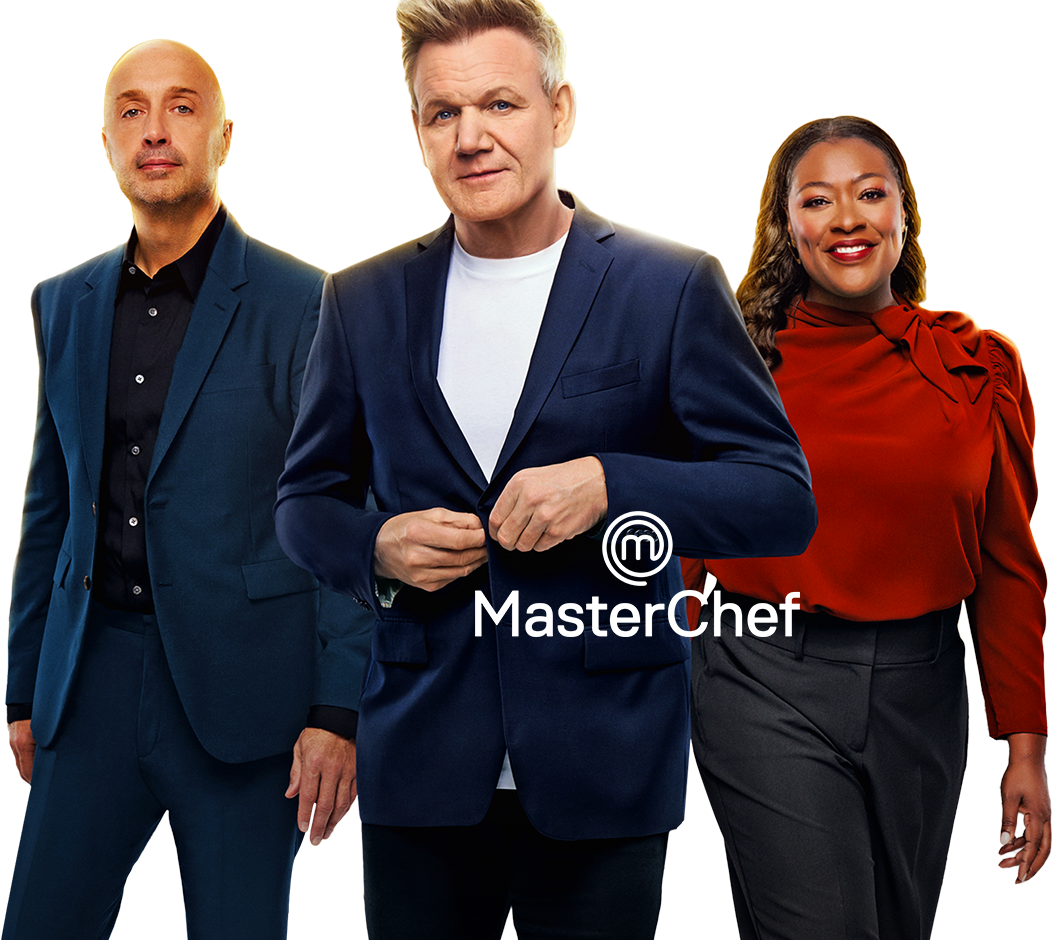 Gordon Ramsey of FOX Master Chef with co-hosts