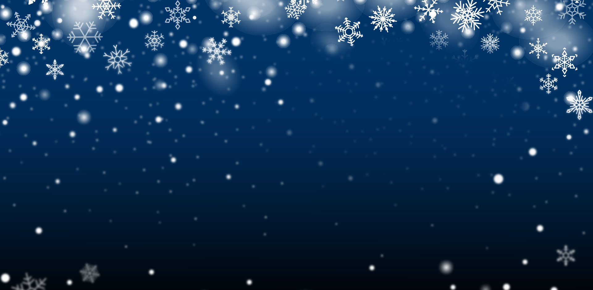 snowy winter background